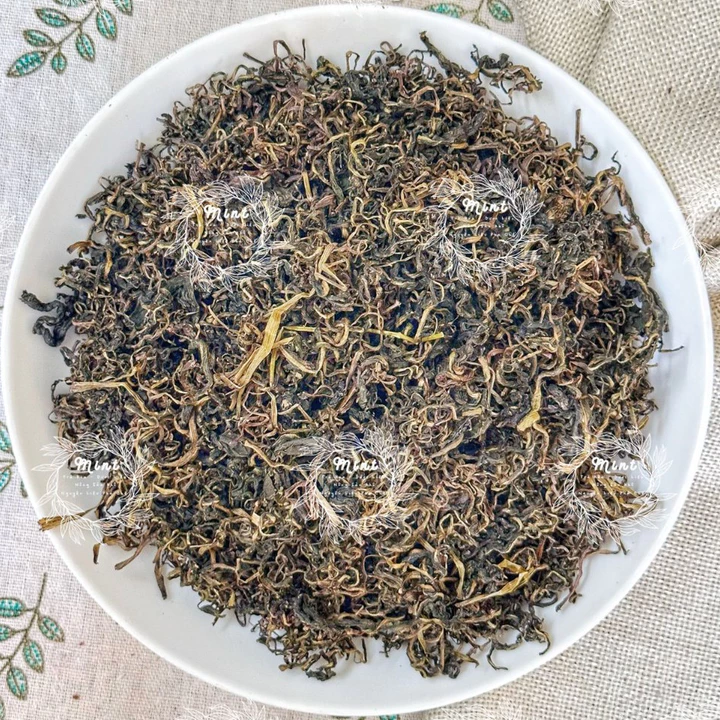 Trà Bồ Công Anh Cuộn (Bồ Công Anh Sấy Khô, Hoàng Hoa Địa Đinh, Rau Bồ Cóc, Diếp Hoang, Diếp Dại, Lactuca indica)