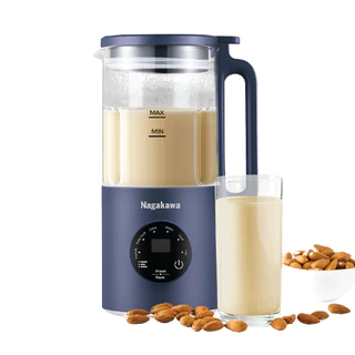 Máy làm sữa hạt đa năng Nagakawa NAG0825, 6 chế độ có hẹn giờ, công suất 500W, dung tích 0.6