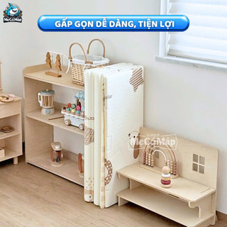 [Mẫu Mới] Thảm Xốp XPE Gấp Gọn Pakey Dày 1.5CM, Thảm Trải Sàn Cho Bé Tập Bò Tập Đi Chống Trơn Trượt An Toàn