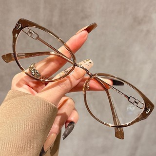 Gọng Kính Cận Có Do Giả Cận Loạn Nữ Nam ALOLA Mắt Mèo Mắt Kính Chông Tia UV Ánh Sáng Xanh Đổi Màu Khi Ra Nắng