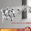 Giàn Phơi Thông Minh Sào Phơi Dồ Gấp Gọn thể điều chỉnh Gắn Tường tải Inox giàn phơi quần áo