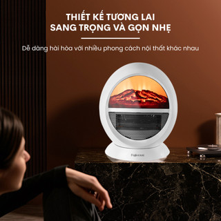 Quạt sưởi để bàn mini Fujihome FH09 – Sang trọng và ấm áp