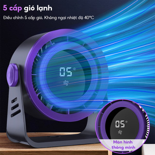 Quạt mini gia đình - Quạt bàn USB cho văn phòng, ký túc xá, thiết kế nhỏ gọn đa năng