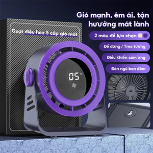 Quạt mini gia đình - Quạt bàn USB cho văn phòng, ký túc xá, thiết kế nhỏ gọn đa năng