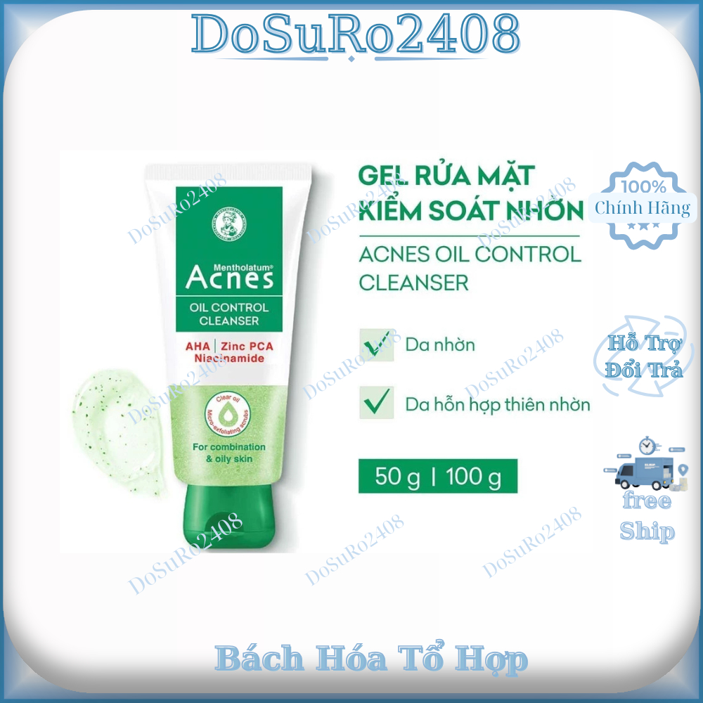Sữa rửa mặt ngăn ngừa mụn Acnes Creamy Wash 100g