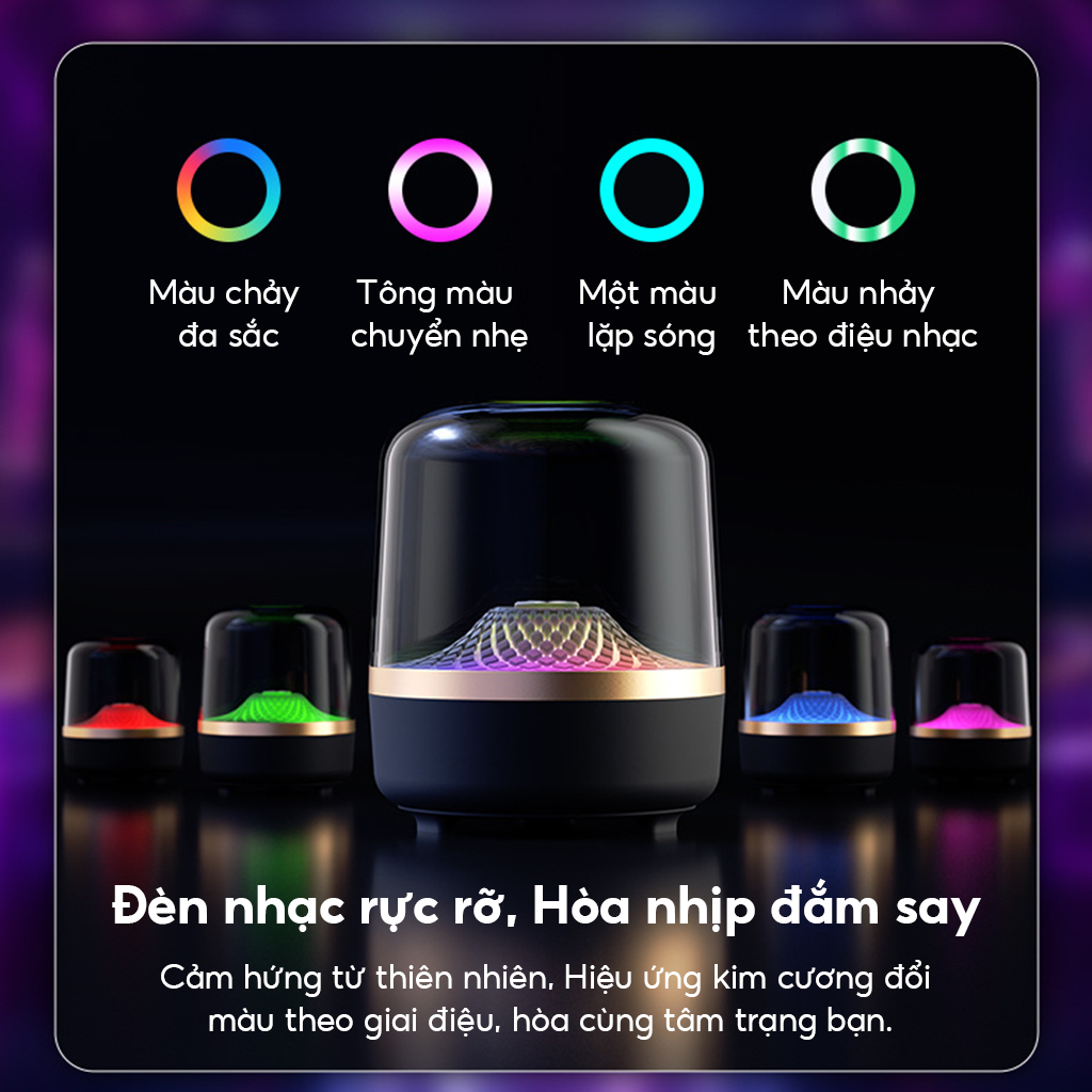 Loa Bluetooth-Loa vi tính, Loa nghe nhạc CoreX Super Bass âm thanh vòm - Chất lượng nhập khẩu -BH12T