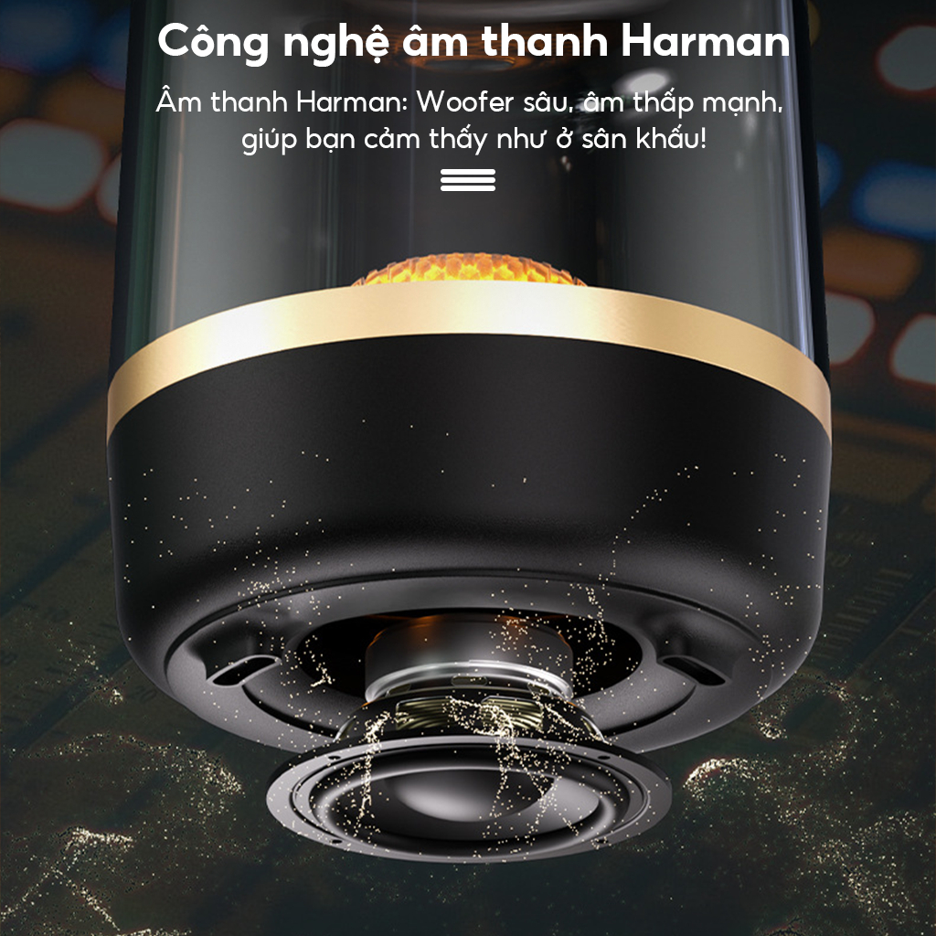 Loa Bluetooth-Loa vi tính, Loa nghe nhạc CoreX Super Bass âm thanh vòm - Chất lượng nhập khẩu -BH12T