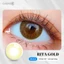 Kính áp tròng khoá ẩm 1 Ngày màu Rita Gold, Russ Gray, Stella Gray, Keva Gray (Lens cận Outlet) -