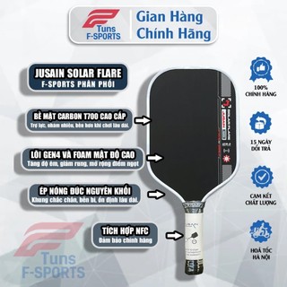 (HOẢ TỐC HN) Vợt Pickleball Jusain Tera Full Foam, Omega, Arena Master, VX Series IV Gen 3 – Trợ Lực & Kiểm Soát Cao