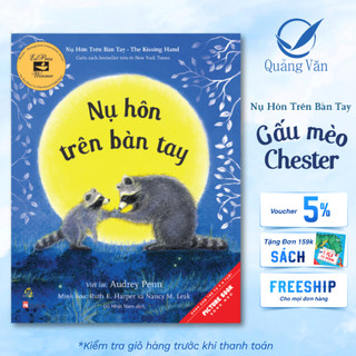 Sách song ngữ Nụ hôn trên bàn tay