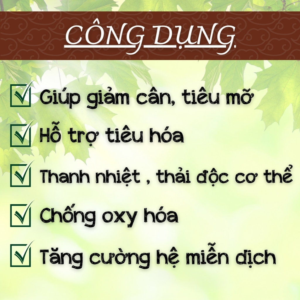 HÒA BÌNH ORGANIC -Trà Túi Lọc Gạo Lứt Ngũ Vị- Thanh nhiệt, Thanh lọc, Giảm cân - Bịch 50 lọc