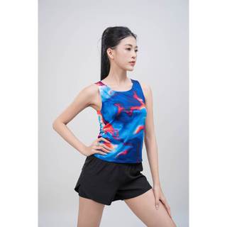 Áo chạy bộ thể thao NỮ 3 lỗ VELOSAR thoải mái vận động RTT-20077-L03