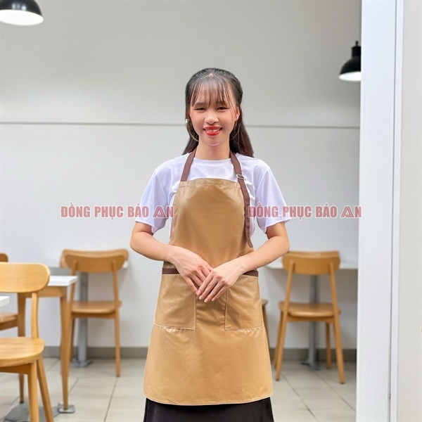 Tạp Dề Chống Nước, Vải Dù Chống Thấm ,Tạp Dề Phục Vụ Nhà Hàng Và Pha Chế Cafe, Vẽ Tranh