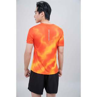 Áo chạy bộ UNISEX- VELOSAR- BST MÂY LỬA DỆT NÊN HÒA BÌNH T-Shirt RTS-60069-R03