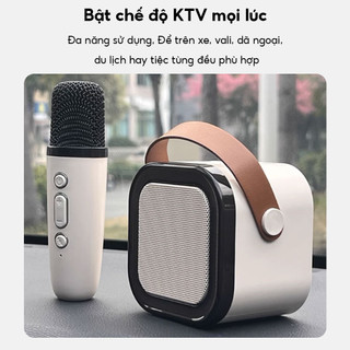 Loa karaoke mini K12 - Chất lượng âm thanh cao cấp, thiết kế sang trọng, âm thanh sống động