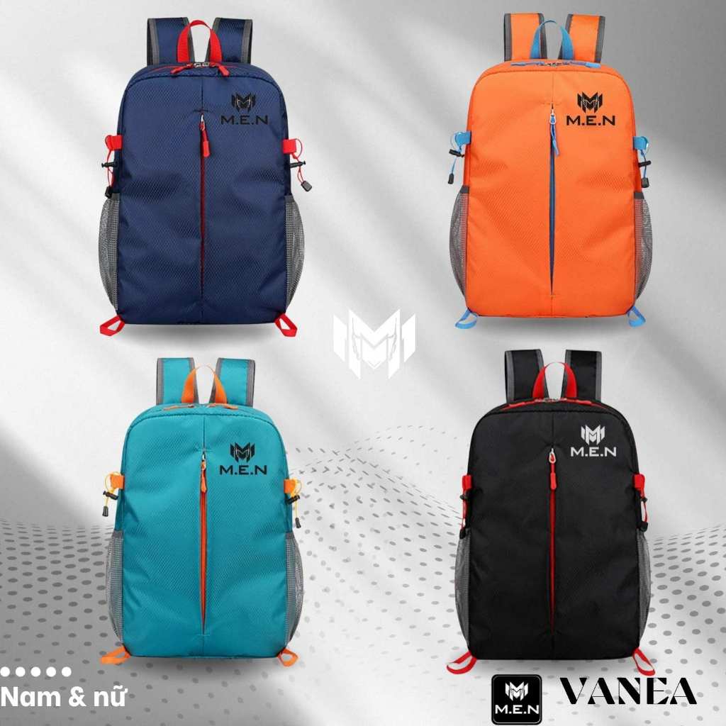 Balo chứa được 12inch xếp gọn thành cuộn VANEA M.E.N nhiều màu sắc [SĂN NGAY DEAL RẺ]
