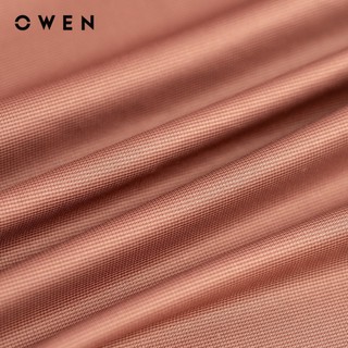 Owen - Áo polo Bodyfit APV253648 màu Hồng đậm chất liệu Nylon spandex