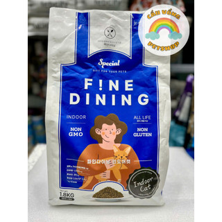 [Hỏa Tốc] Hạt FINE DINING hỗ trợ tiết niệu cho mèo - Hàn Quốc - Túi 200g / 1.8kg