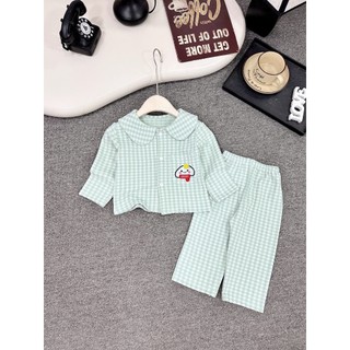 Pijama dài tay cho bé trai bé gái, đồ ngủ bé trai bé gái chất nỉ lông dày dặn 8-30kg