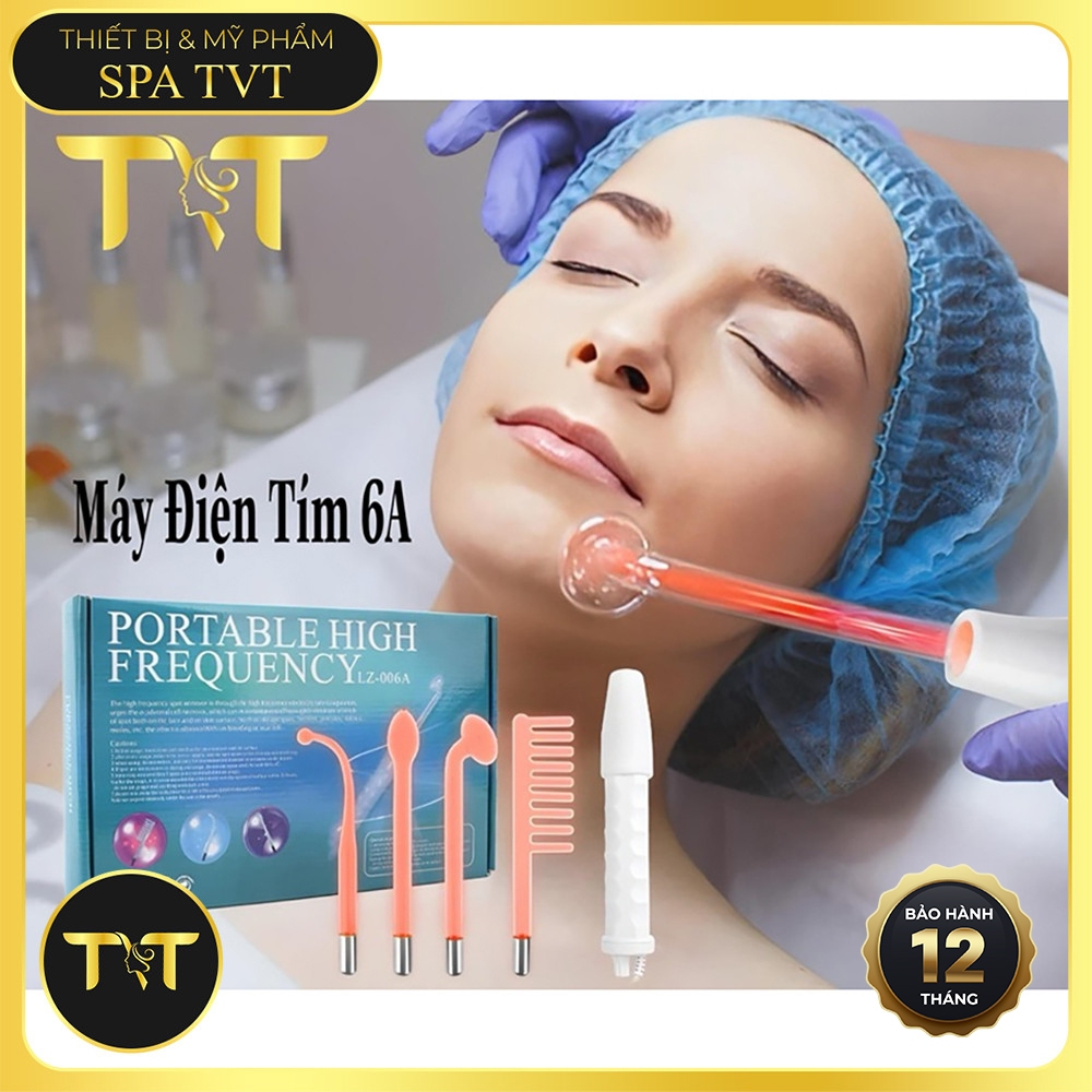 MÁY ĐIỆN TÍM KHỬ TRÙNG VÀ MAU LÀNH DA SAU LẶN MỤN MẪU 6A & 8A