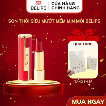 Son Thỏi Siêu Mướt Mềm Mịn Môi Belips Thiên Nhiên Không Chì An Toàn Cho Cả Bà Bầu Sexy Lipstick (3,7g)