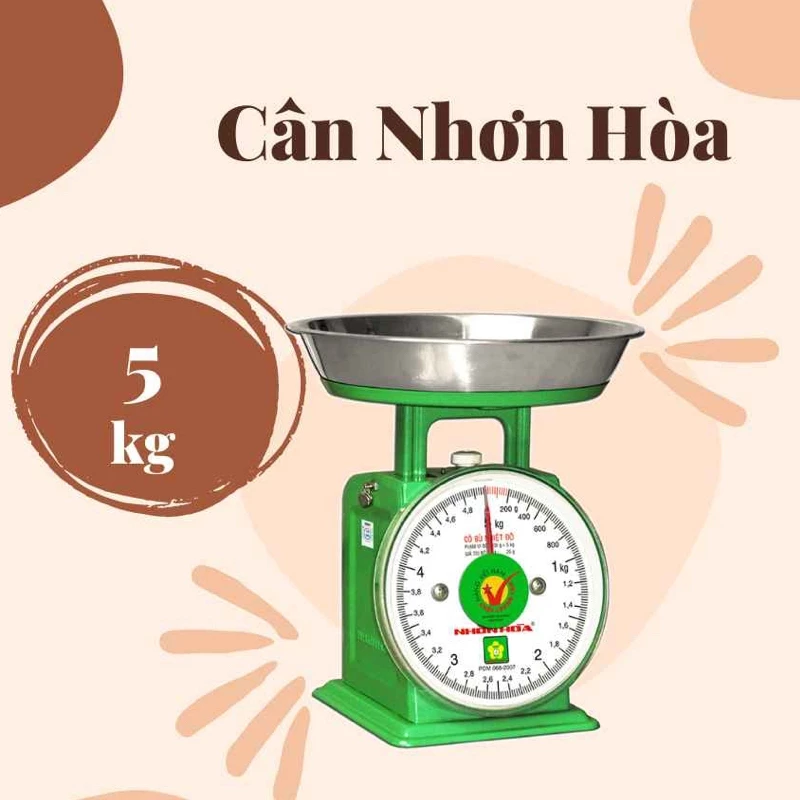 Cân Nhơn Hòa 200g - 5kg loại nhỏ