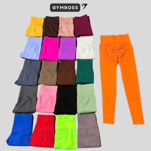 Quần legging tập gym,yoga chun mông mitao chất dệt kim 4 chiều GB109
