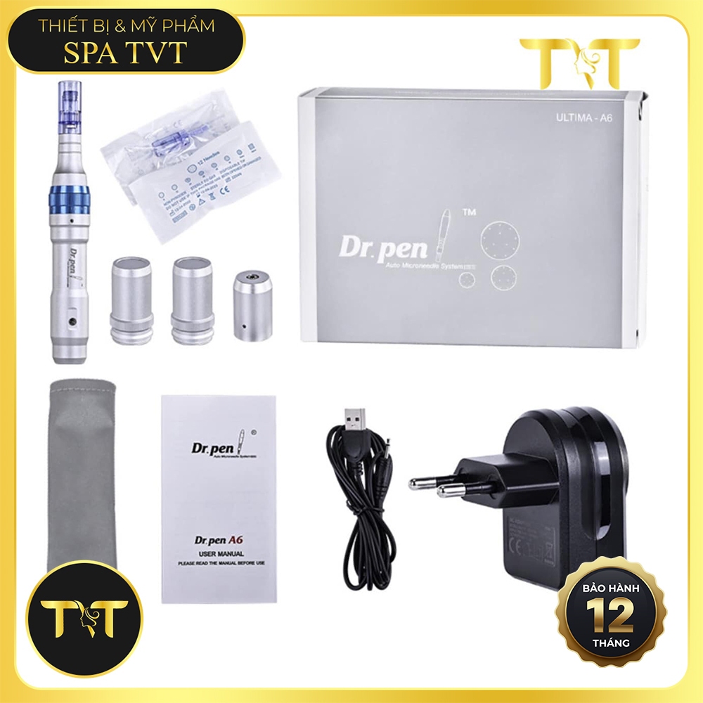 DR.PEN ULTIMA A6 BÚT VI KIM PHI KIM CHUYÊN NGHIỆP – HỖ TRỢ MỜ THÂM, GIẢM SẸO RỖ, HẤP THỤ TINH CHẤT