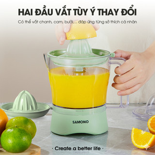 (BH 1 năm) Máy vắt cam tự động Samono SW-JC40, 700ml, công suất 40W tự đảo 2 chiều nhỏ gọn kiệt bã - hàng chính hãng
