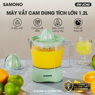(BH 1 năm) Máy vắt cam tự động Samono SW-JC40, 700ml, công suất 40W tự đảo 2 chiều nhỏ gọn kiệt bã - hàng chính hãng