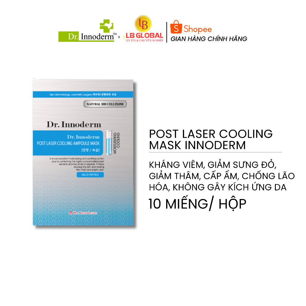 [Dr.Innoderm]_Mặt nạ dưỡng da_Post Laser Cooling Mask_Sản phẩm chính hãng_Xuất VAT 100%