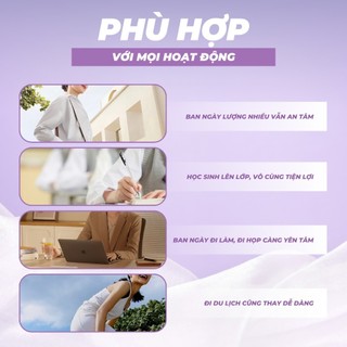 Băng vệ sinh nữ dạng quần xé dán Shanney TPU chống tràn, điều chỉnh vòng eo, siêu thấm, siêu mỏng.