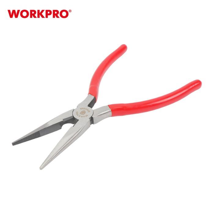 Kìm nhọn WORPRO 160mm - 6 inch WP231004, 200mm - 8 inch WP231005 bằng thép Cacbon cao cấp - Hàng chuẩn chính hãng
