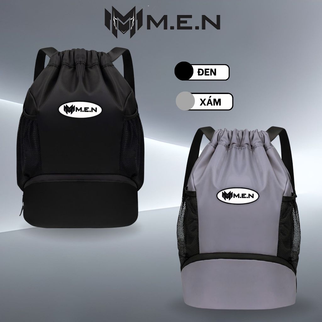 Balo B5 Sport dây rút có ngăn giày 2 màu M.E.N kiểu dáng gọn nhẹ dễ thương [NEW VIP]