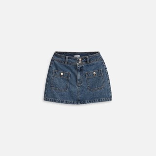 Chân Váy Ngắn Denim 2 Pockets, Chất Vải Jean Thoải Mái ,WCV050 SOME HOW STORE