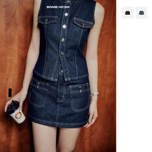Chân Váy Ngắn Denim 2 Pockets, Chất Vải Jean Thoải Mái ,WCV050 SOME HOW STORE