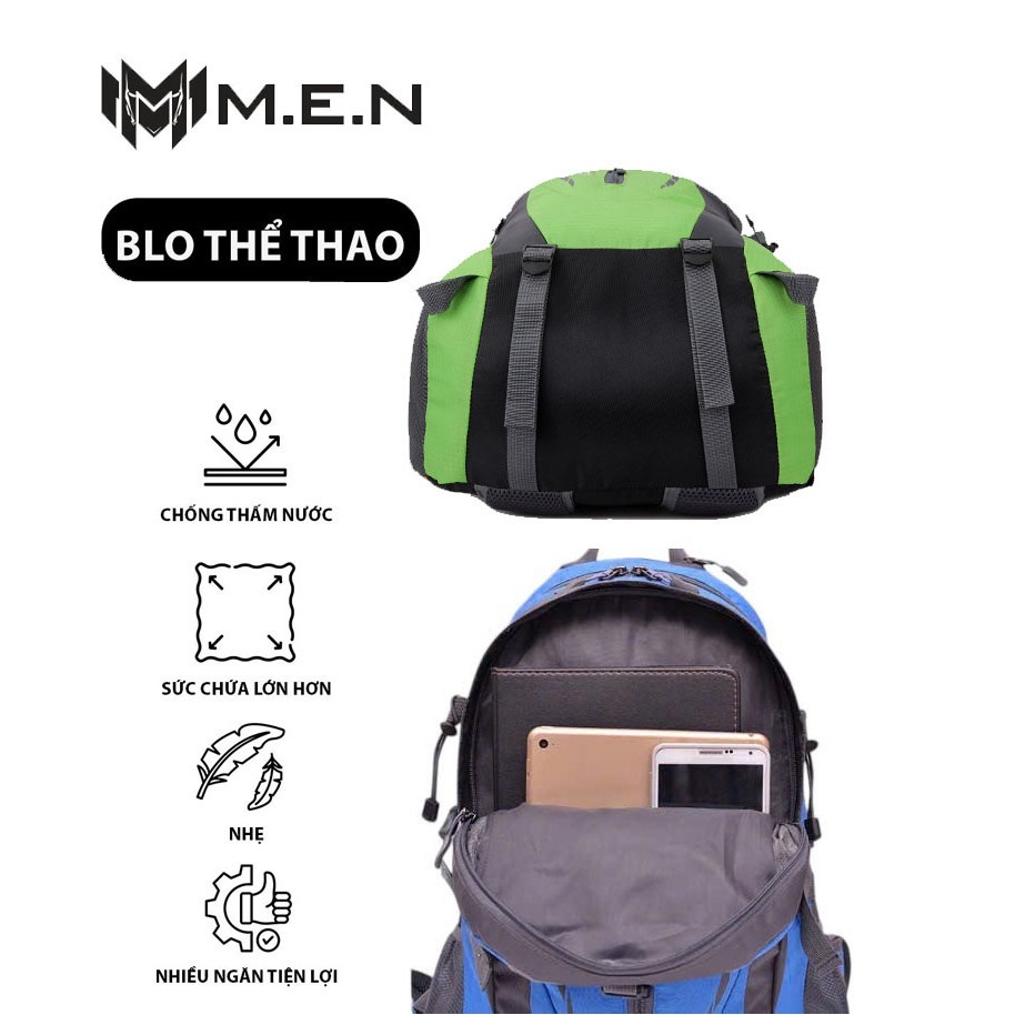 Ba lô hiện đại Bumnos M.E.N đi phượt [MẪU MỚI]