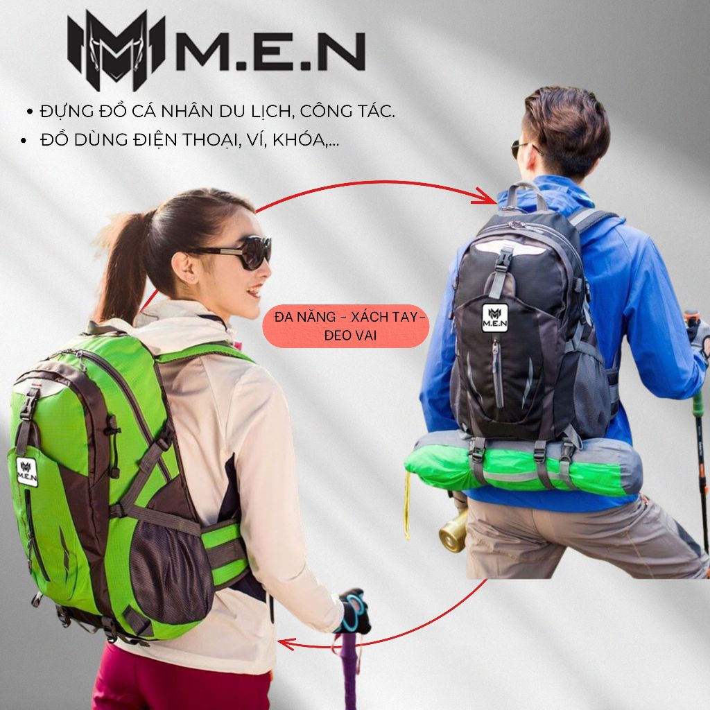 Ba lô leo núi Bumnos M.E.N đa năng [GIÁ HỦY DIỆT]