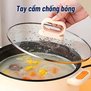 Nồi Điện Nấu Lẩu Đa Năng 2 Tầng – Size 22cm, Chống Dính, Công Suất 800W, Tiện Dụng Cho Mọi Bếp