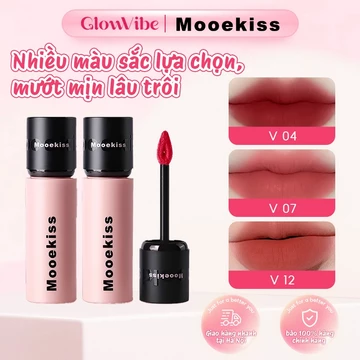 Mooekiss Son kem bùn lì Velvet Chất son nhung lì Tôn da Phù hợp mọi tông da (da vàng/da ngăm) 3g