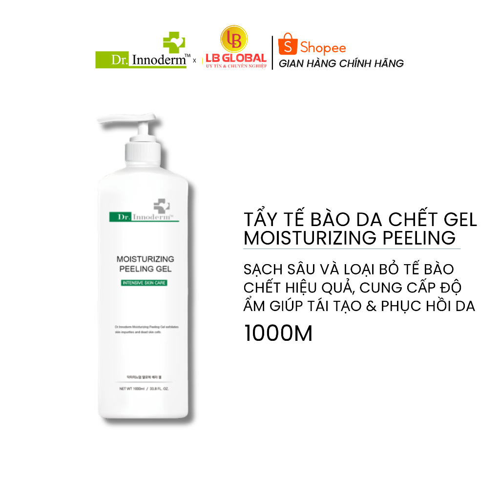 [Dr.Innoderm]_Tẩy Tế Bào Da Chết_Moisturizing Peeling Gelm_Sản phẩm chính hãng_Xuất VAT 100%