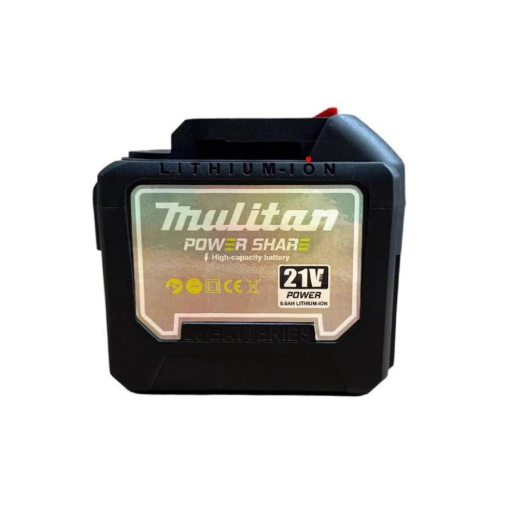 COMBO 2 Pin 20 Cell MULITAN Chân Pin Phổ Thông M21 có đèn LED báo Pin, Pin Máy Khoan, sử dụng chân Pin Phổ Thông Makita