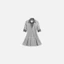 Đầm Ngắn Shirt Collar Pleat Office, Chất Vải Thun Cotton Thoải Mái ,WDN145 SOME HOW STORE