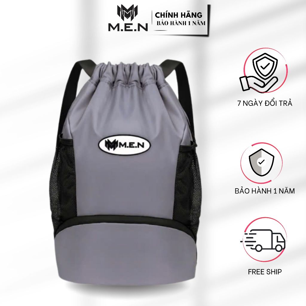 Balo B5 Sport dây rút có ngăn giày 2 màu M.E.N kiểu dáng gọn nhẹ dễ thương [NEW VIP]