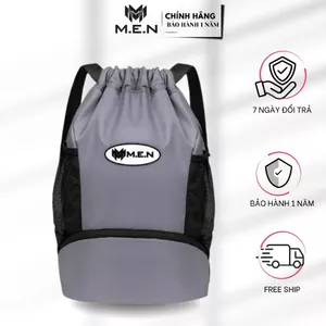 Balo B5 Sport dây rút có ngăn giày 2 màu M.E.N kiểu dáng gọn nhẹ dễ thương [NEW VIP]
