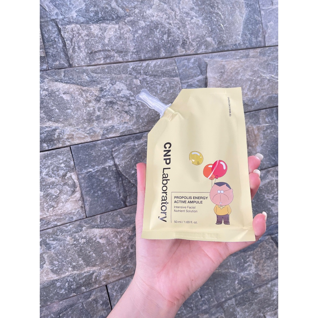 [Túi Refill] Tinh chất keo ong phục hồi da CNP Laboratory Propolis Energy Active Ampule 50ml/Túi