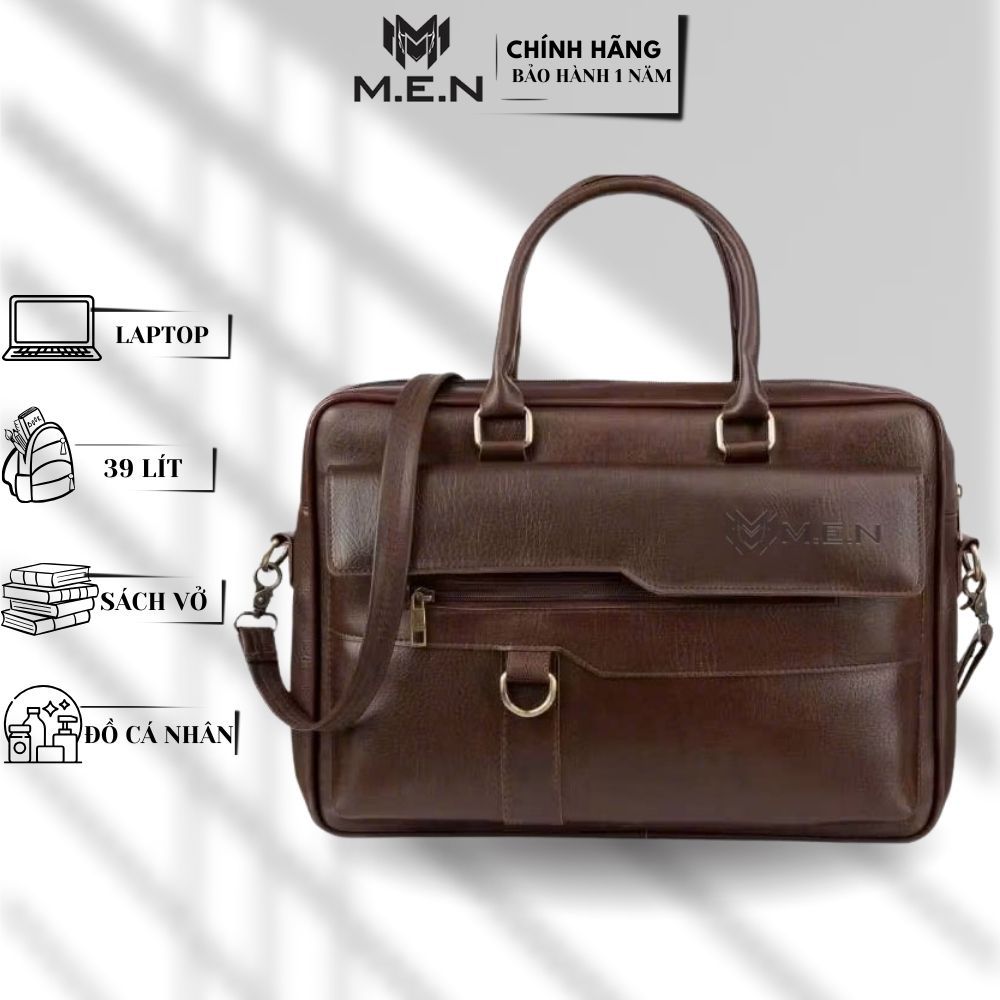 Túi quai xách 16 inch phi giới tính công sở M.E.N thời thượng Vip09-Fox1 [GIÁ HỦY DIỆT]