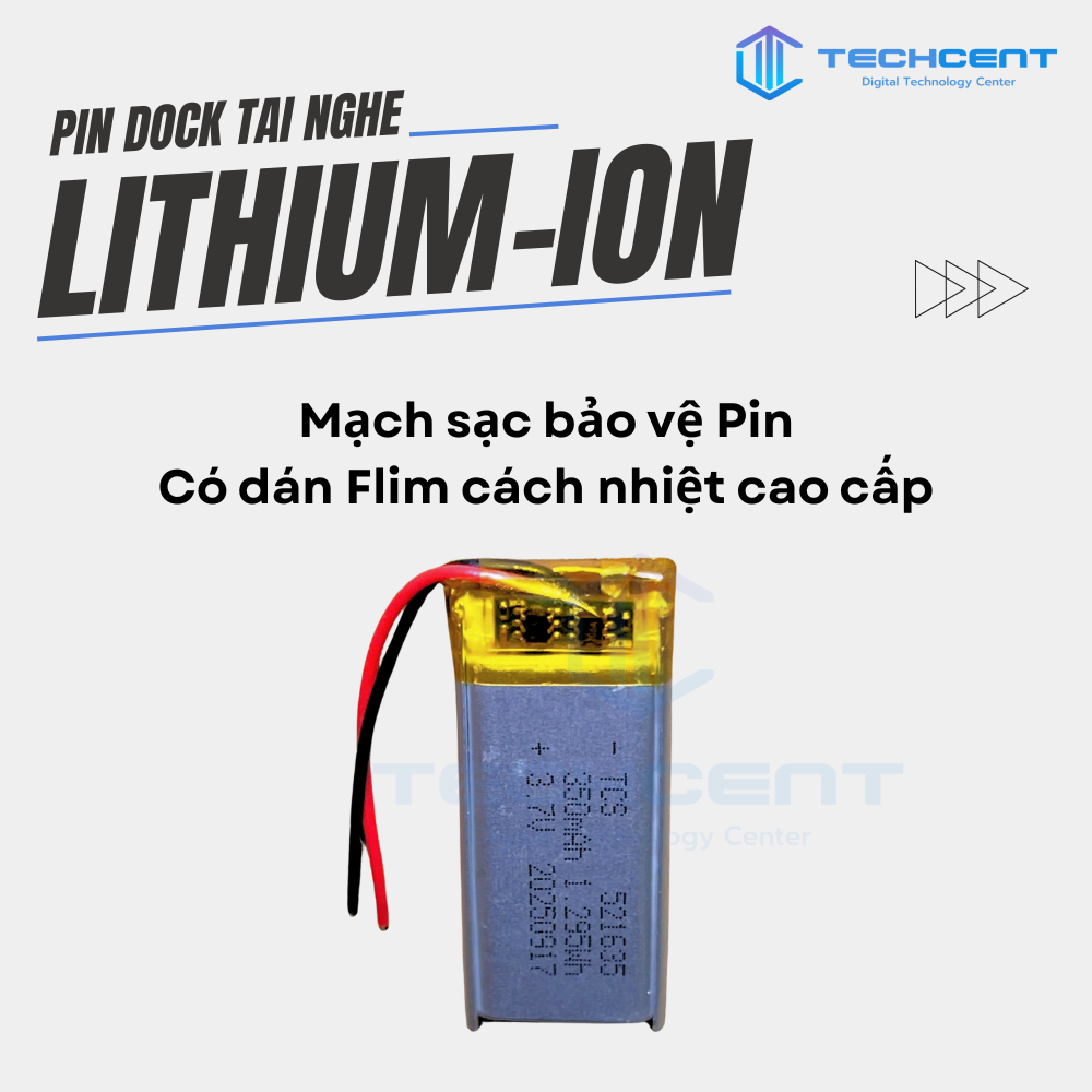 Pin Dock Sạc Thay Thế Cho Tai Nghe Hổ Vằn Ap2, Ap3, Ap4, Pro1, Pro2 | BigBuy360 - bigbuy360.vn