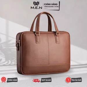 Cặp xách công sở da xịn Cali M.E.N chống thấm nước [CHUẨN VIP]