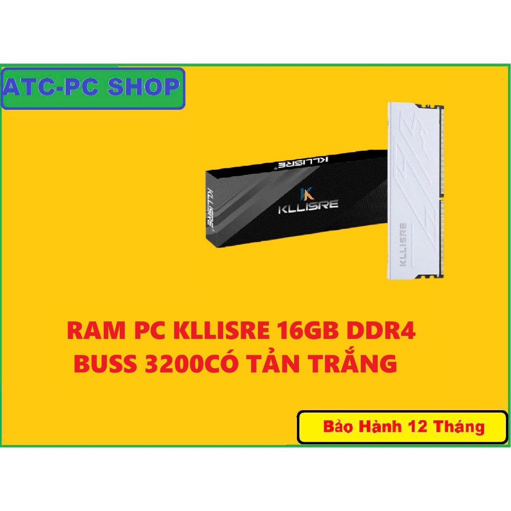 KLLISRE RAM DDR4 16GB 3200MHz (x2 セット) Pamięć RAM Kllisre DDR4